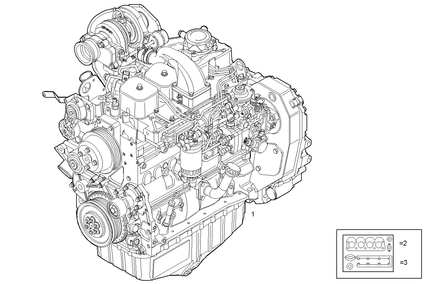 Iveco/FPT COMPLETE ENGINE