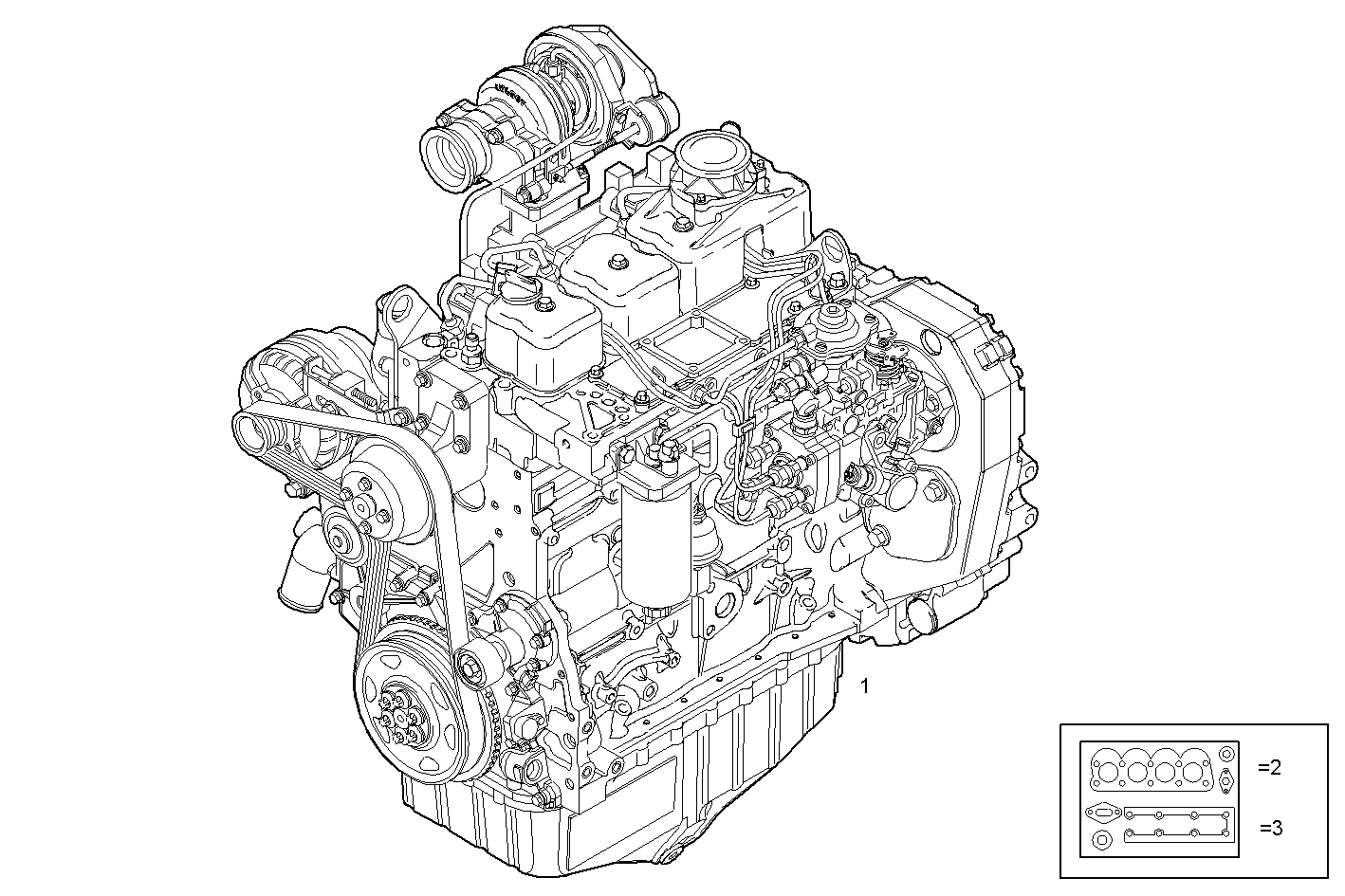 Iveco/FPT COMPLETE ENGINE