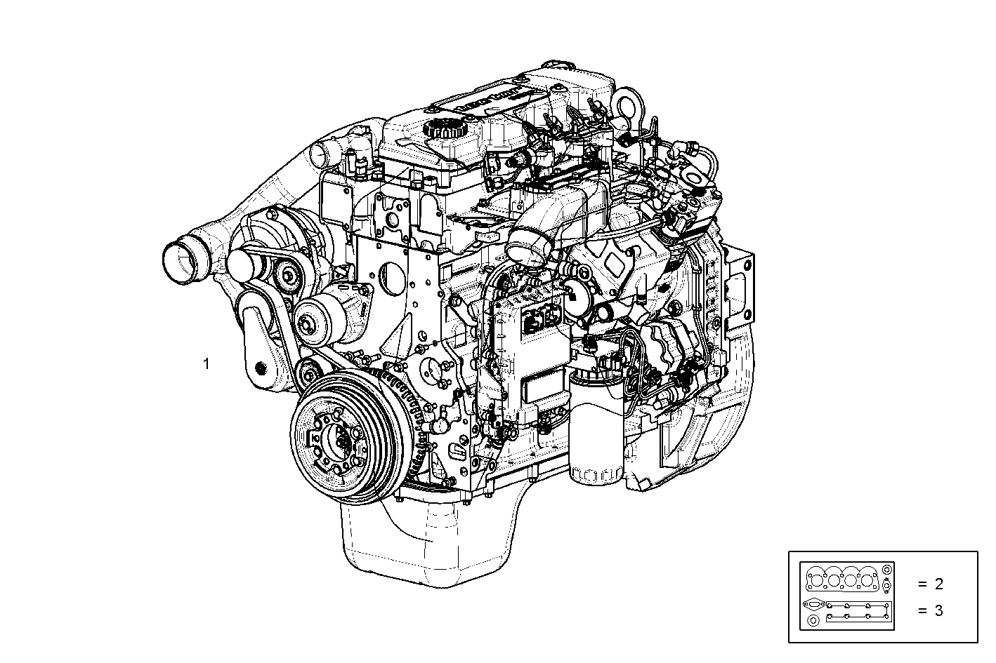 Iveco/FPT COMPLETE ENGINE