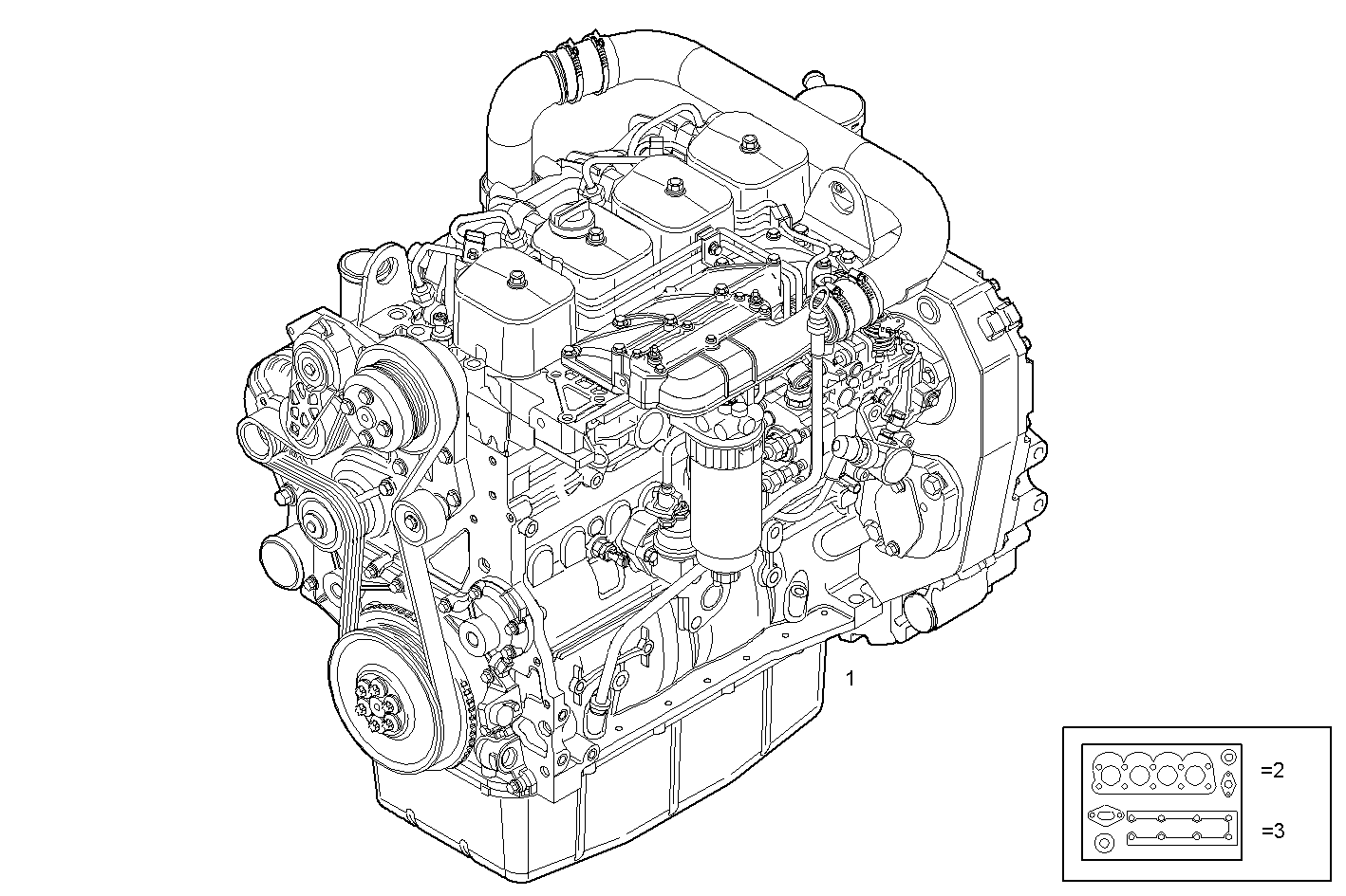 Iveco/FPT COMPLETE ENGINE