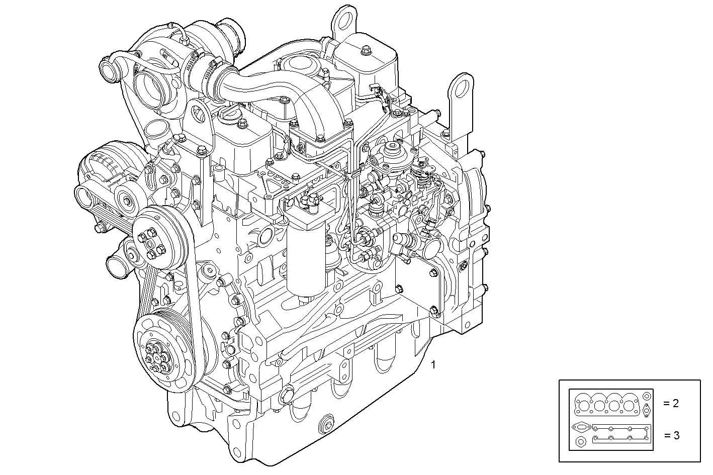 Iveco/FPT COMPLETE ENGINE