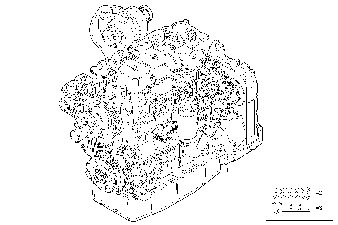 Iveco/FPT COMPLETE ENGINE