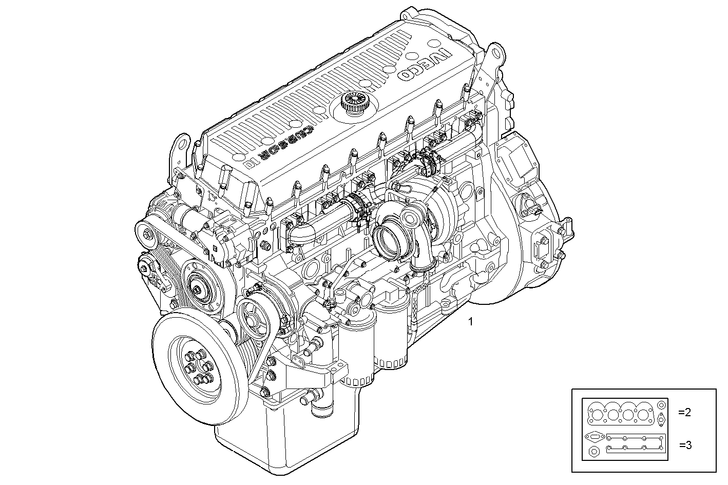 Iveco/FPT COMPLETE ENGINE