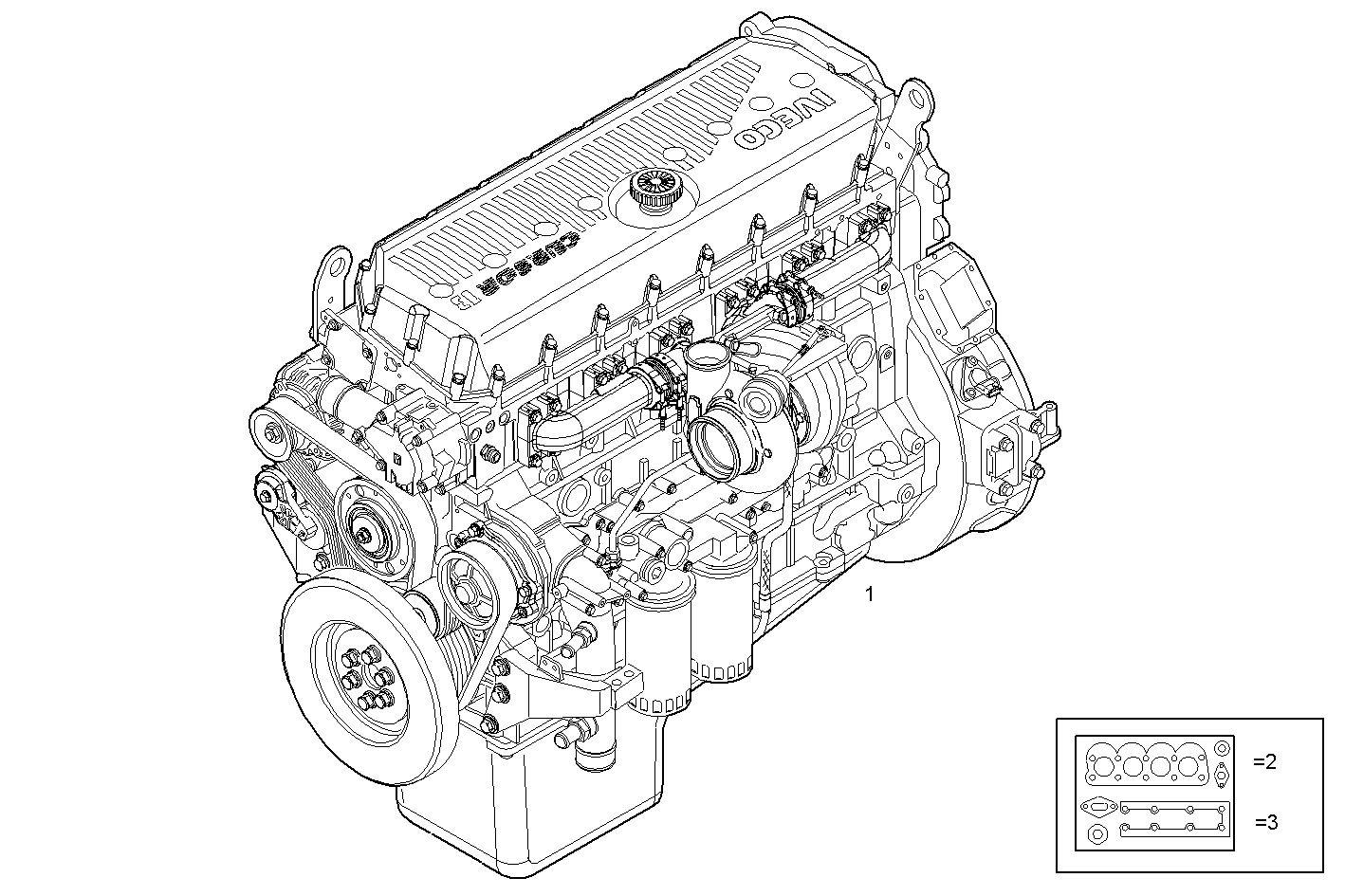 Iveco/FPT COMPLETE ENGINE