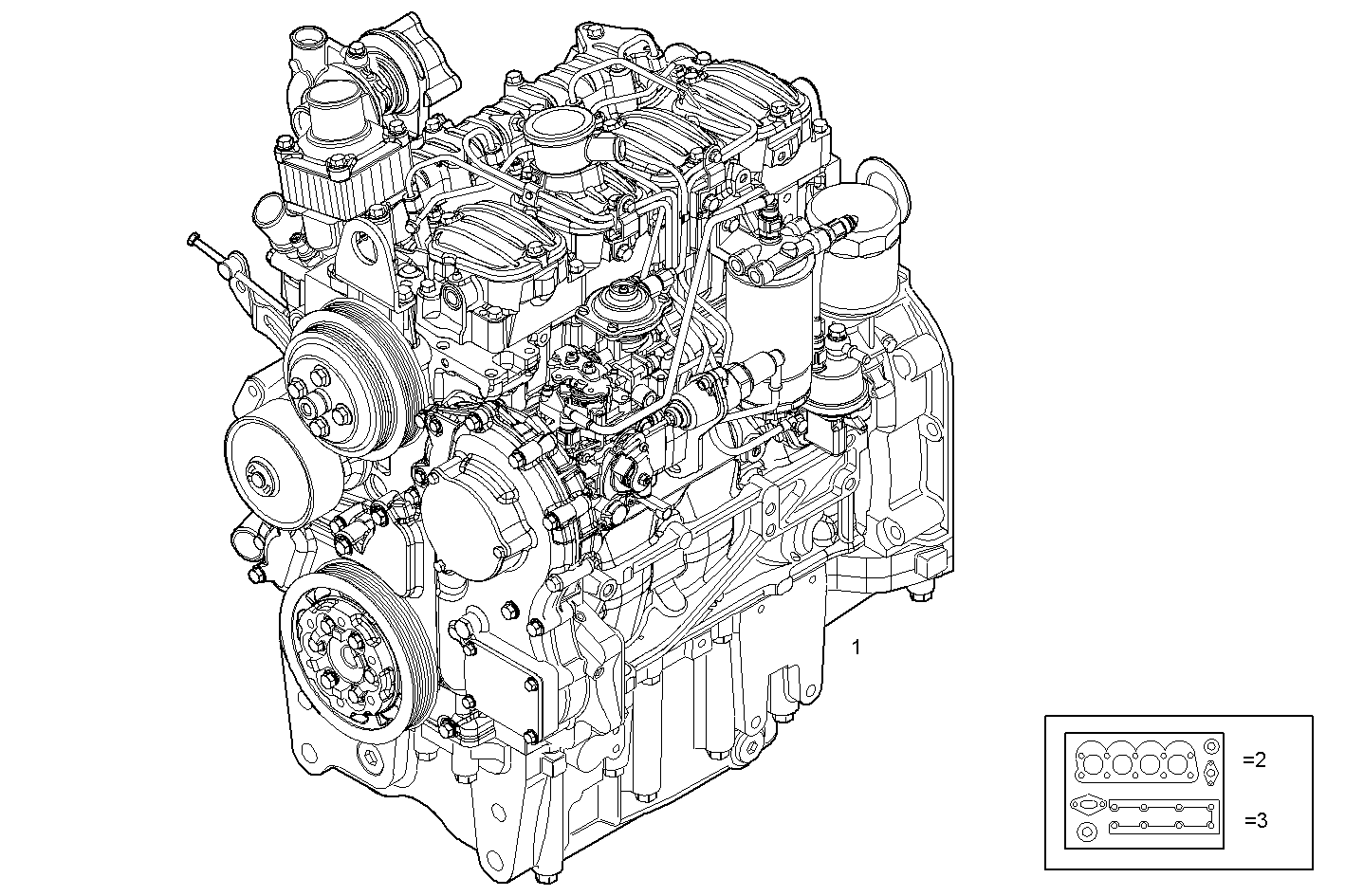 Iveco/FPT COMPLETE ENGINE