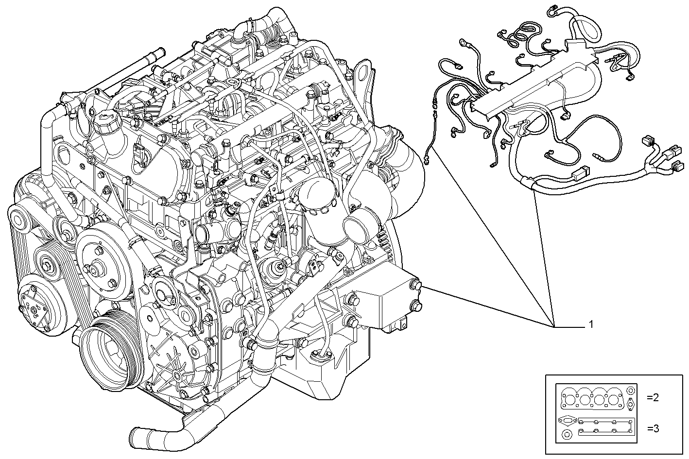 Iveco/FPT COMPLETE ENGINE