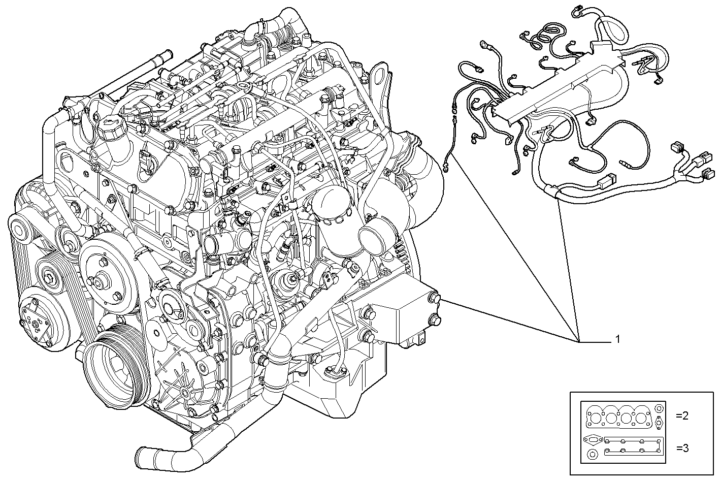 Iveco/FPT COMPLETE ENGINE