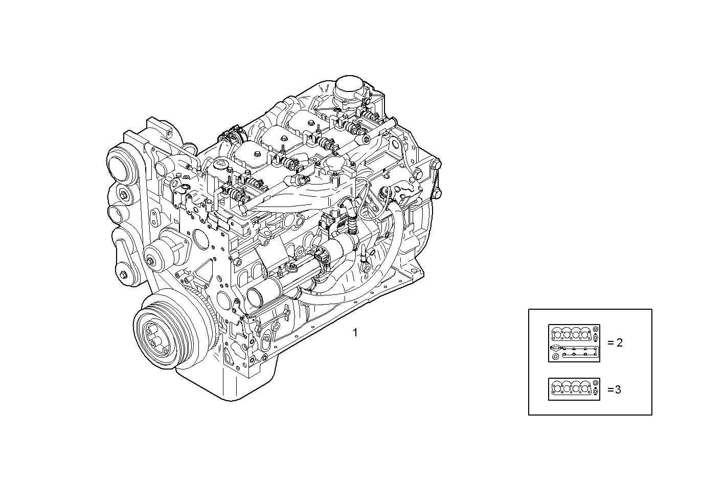 Iveco/FPT COMPLETE ENGINE