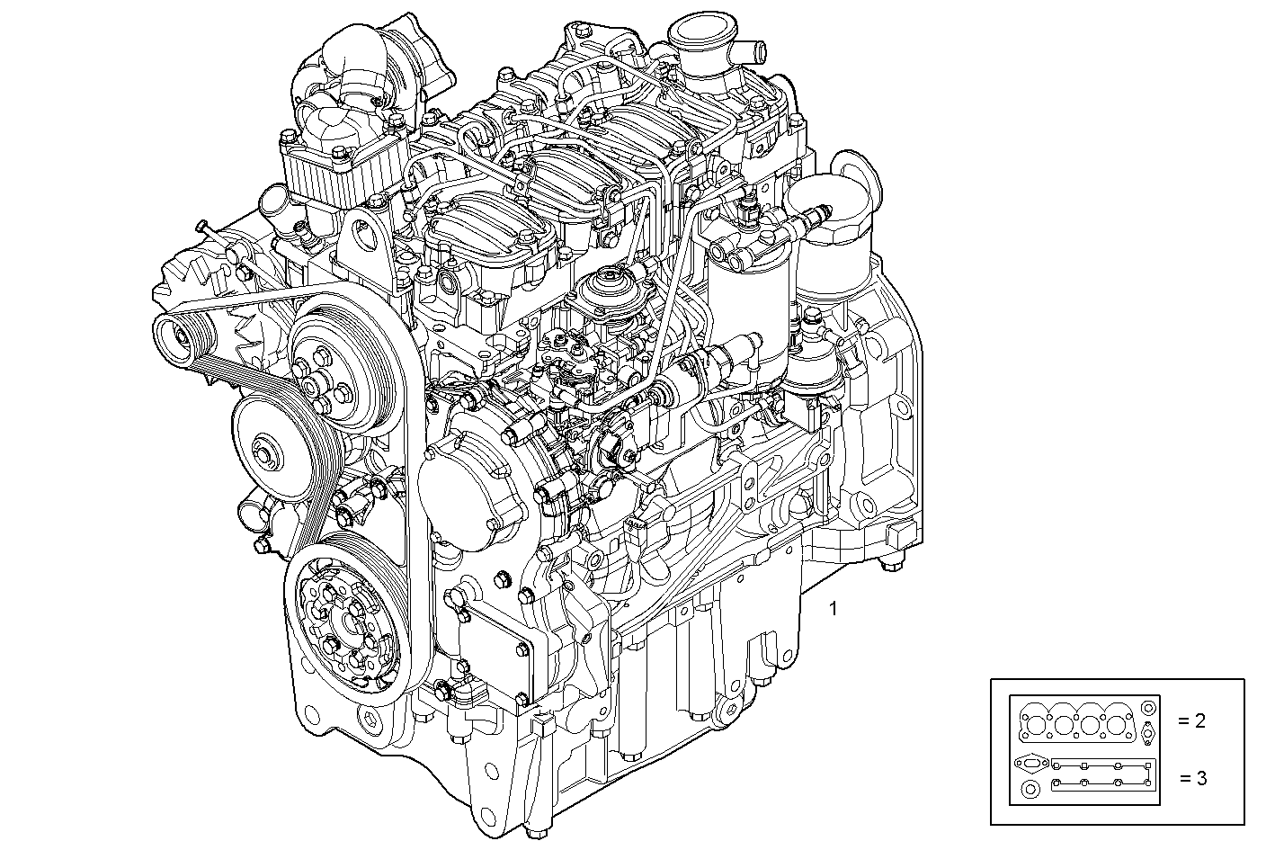 Iveco/FPT COMPLETE ENGINE