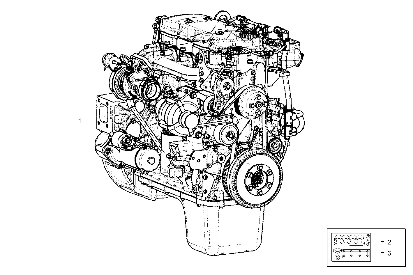 Iveco/FPT COMPLETE ENGINE