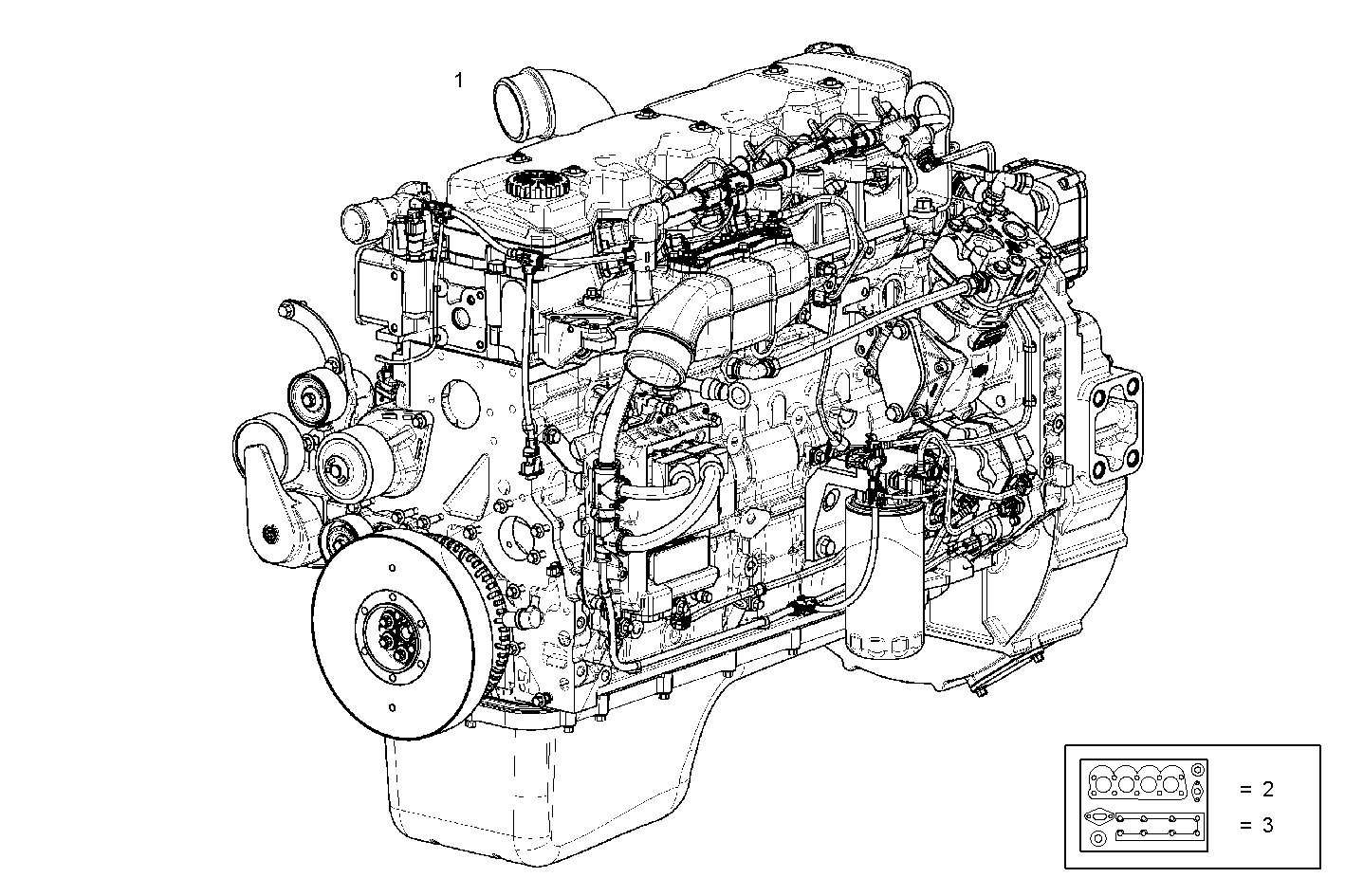 Iveco/FPT COMPLETE ENGINE