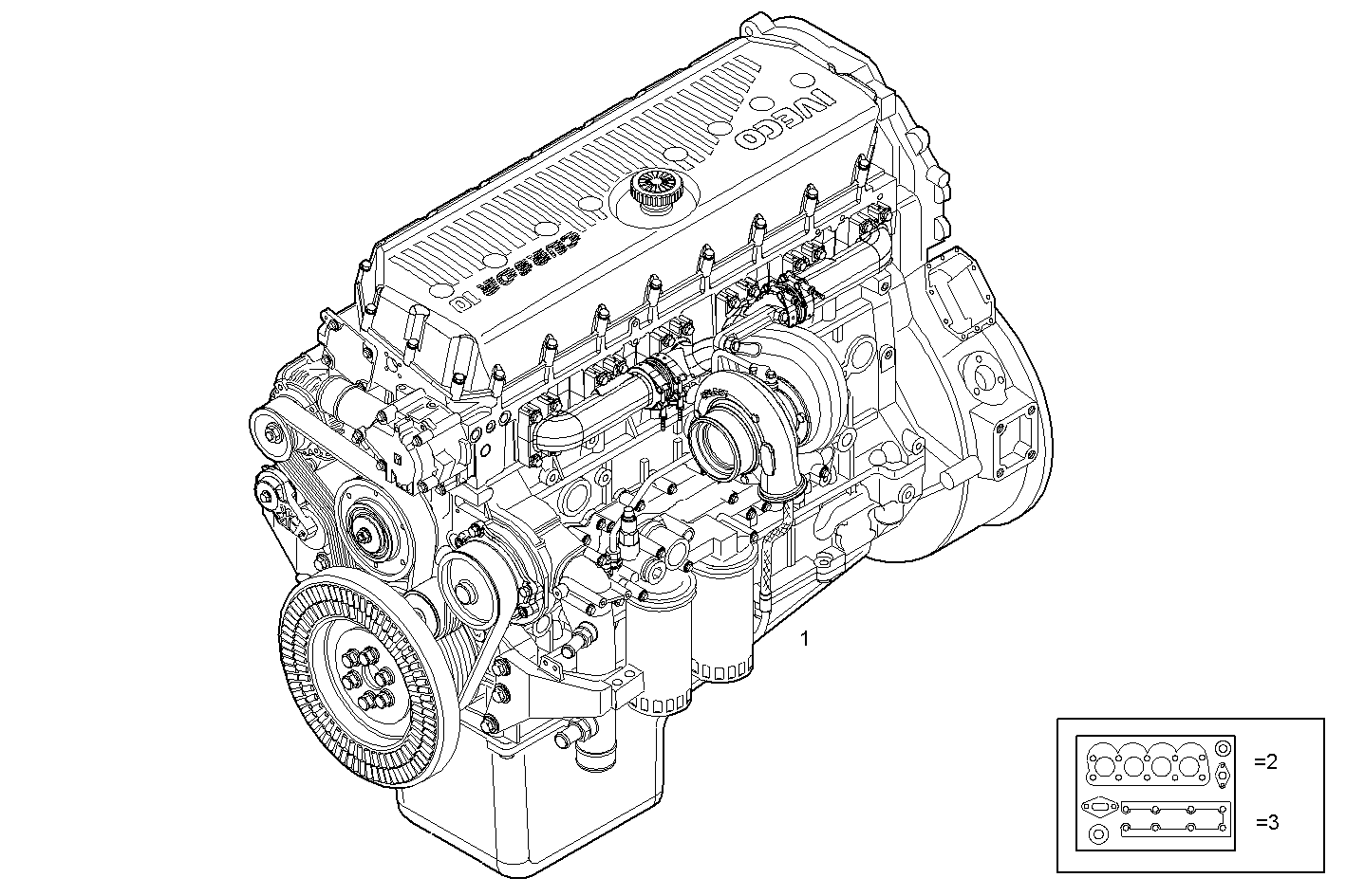 Iveco/FPT COMPLETE ENGINE