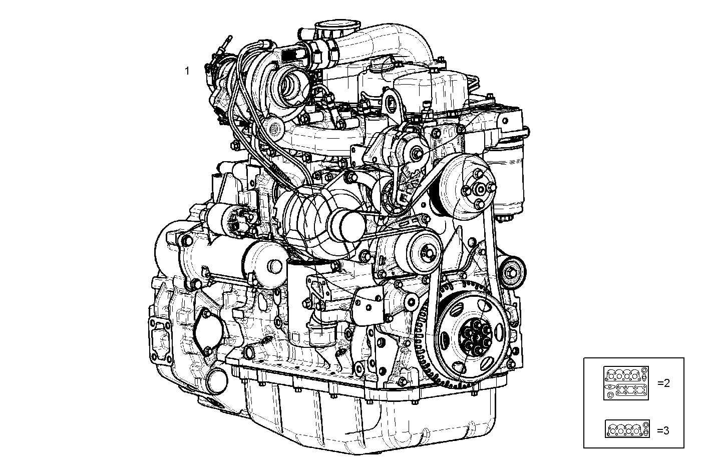 Iveco/FPT COMPLETE ENGINE