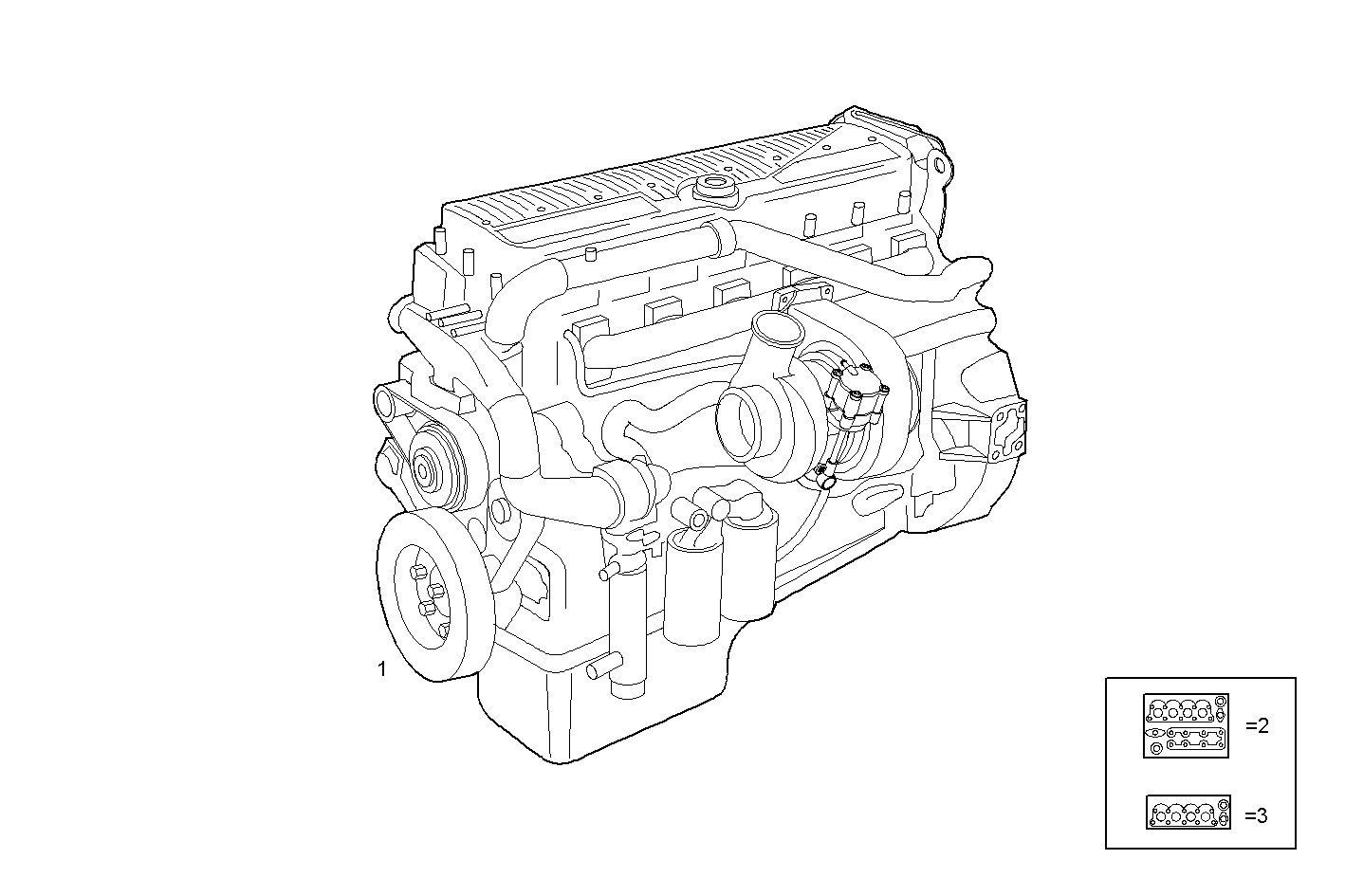 Iveco/FPT COMPLETE ENGINE