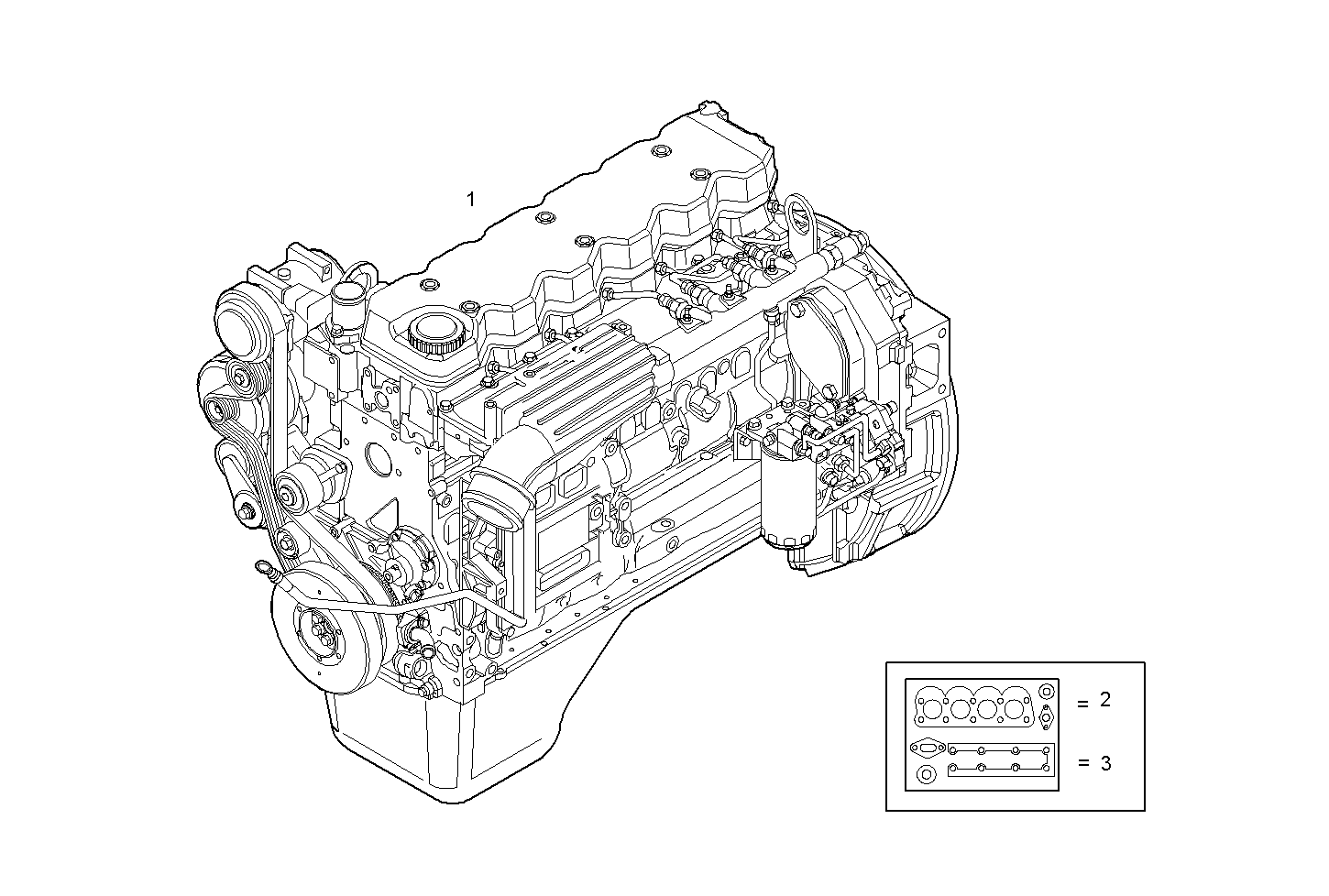 Iveco/FPT COMPLETE ENGINE