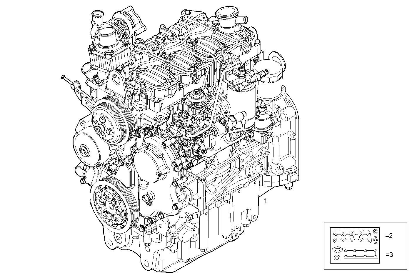 Iveco/FPT COMPLETE ENGINE