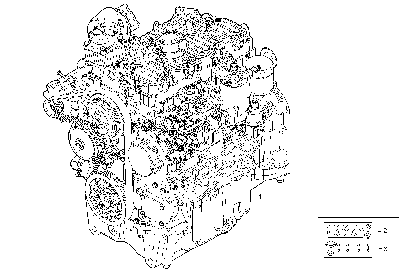 Iveco/FPT COMPLETE ENGINE