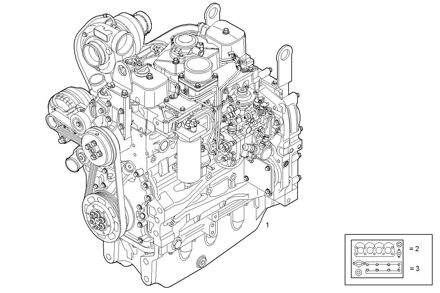 Iveco/FPT COMPLETE ENGINE