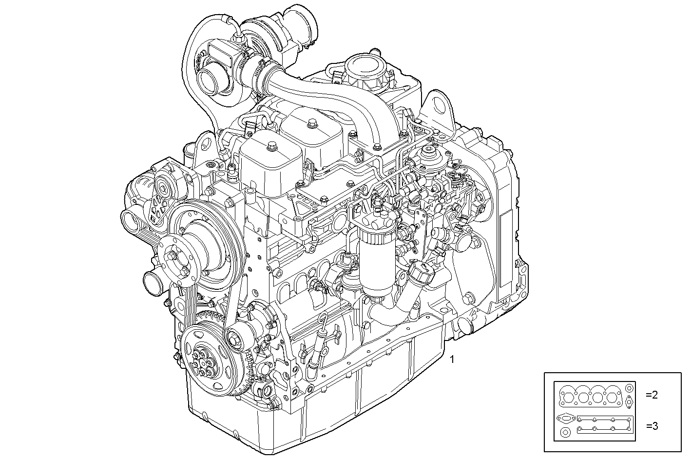 Iveco/FPT COMPLETE ENGINE