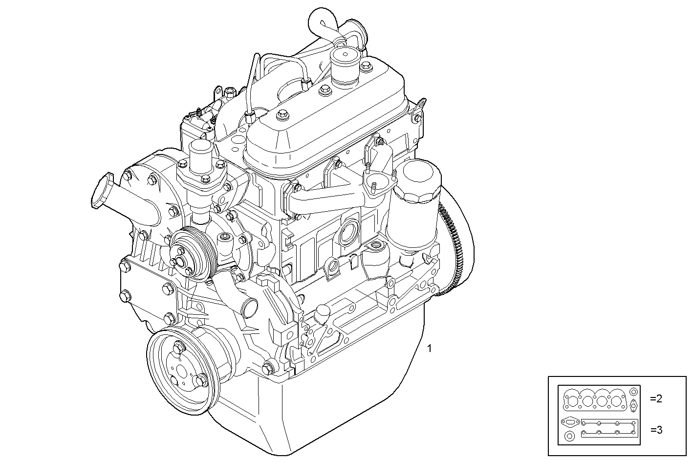 Iveco/FPT COMPLETE ENGINE