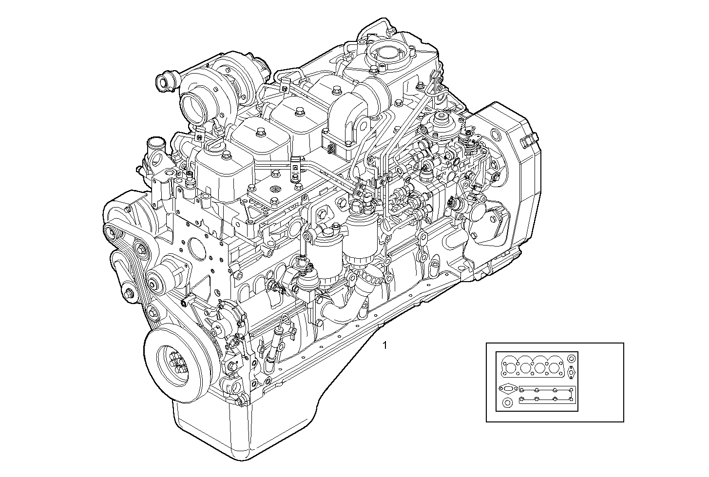 Iveco/FPT COMPLETE ENGINE