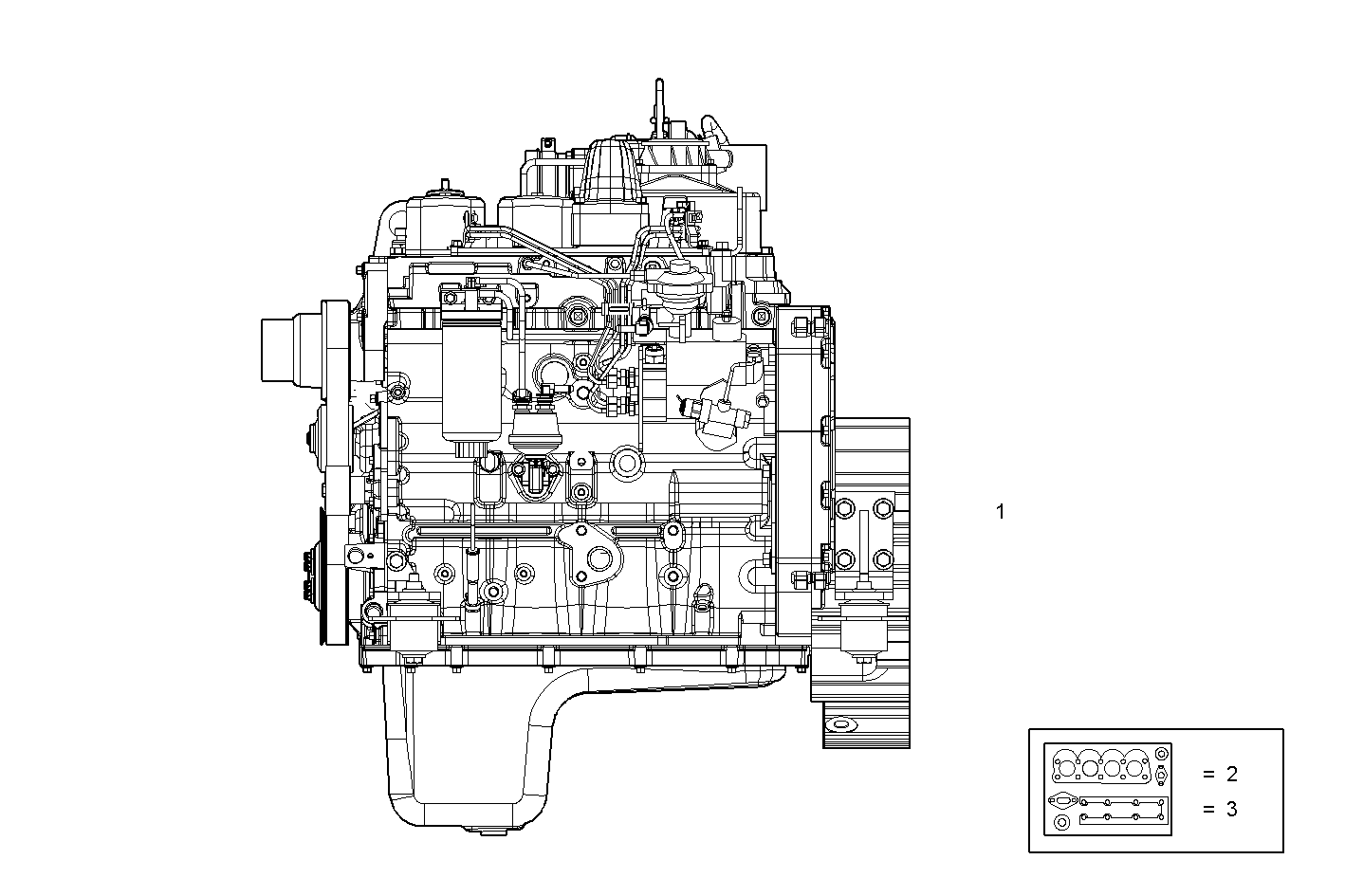 Iveco/FPT COMPLETE ENGINE