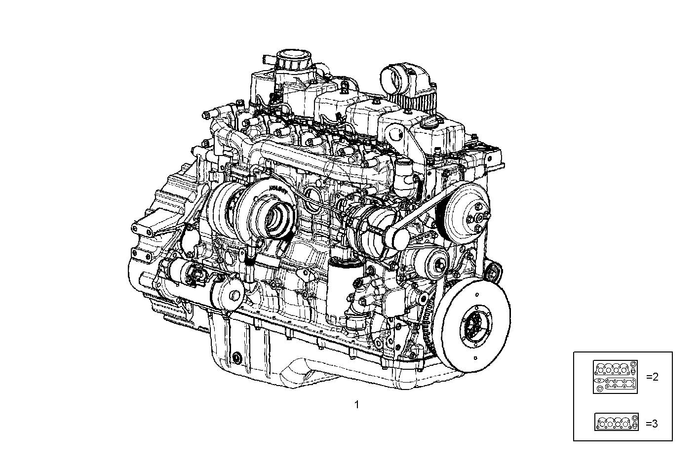 Iveco/FPT COMPLETE ENGINE