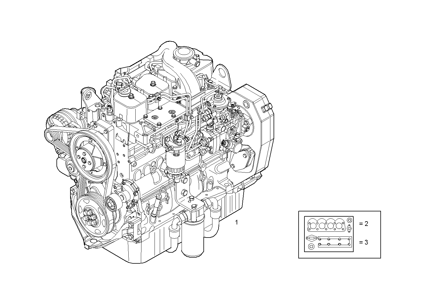 Iveco/FPT COMPLETE ENGINE