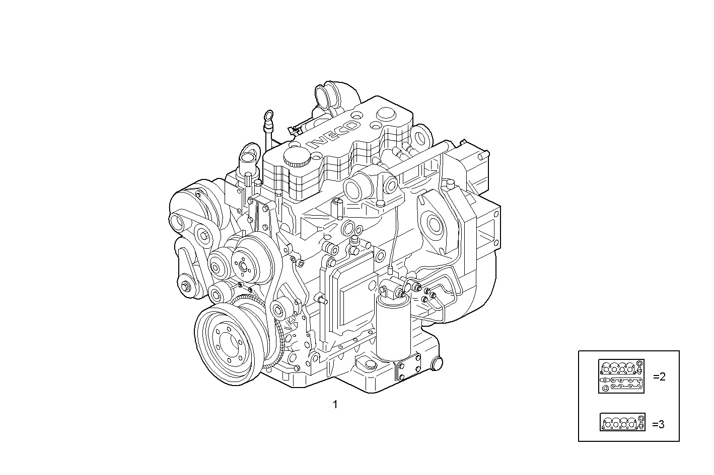 Iveco/FPT COMPLETE ENGINE