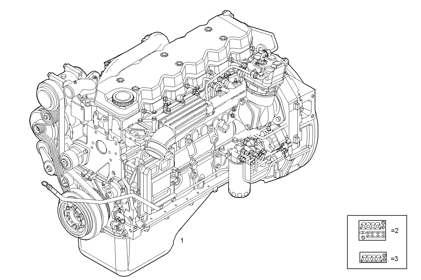 Iveco/FPT COMPLETE ENGINE