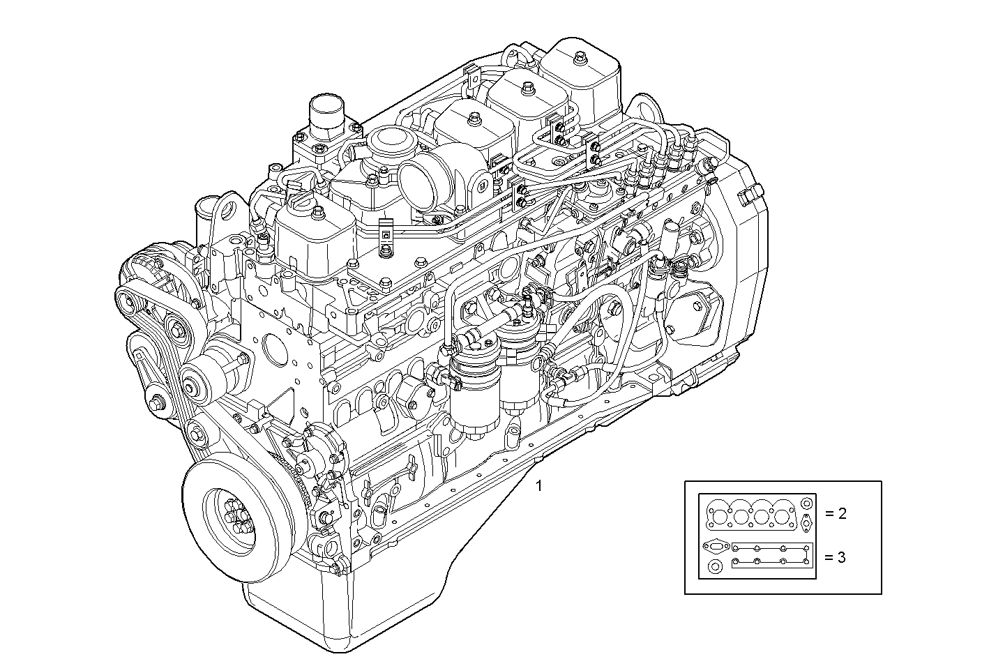 Iveco/FPT COMPLETE ENGINE