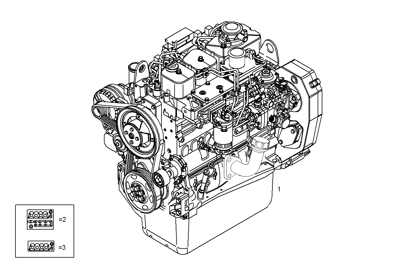 Iveco/FPT COMPLETE ENGINE