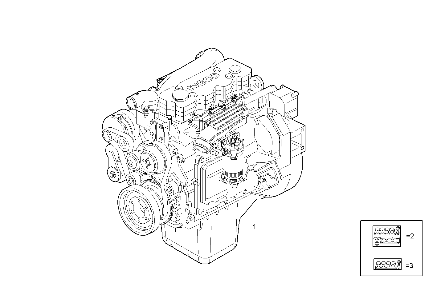 Iveco/FPT COMPLETE ENGINE