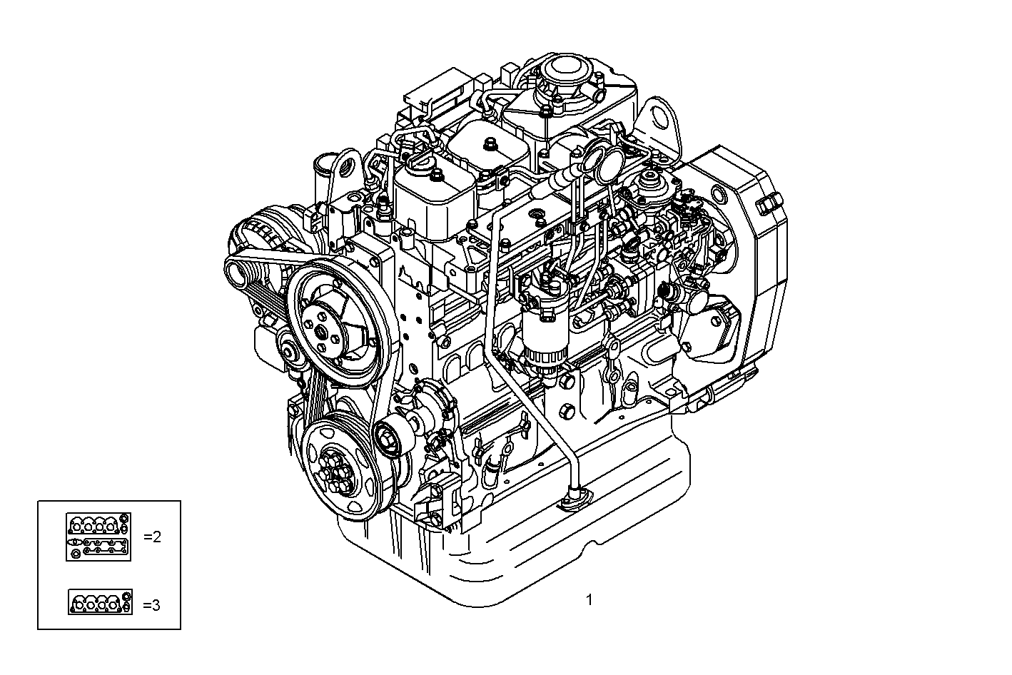 Iveco/FPT COMPLETE ENGINE