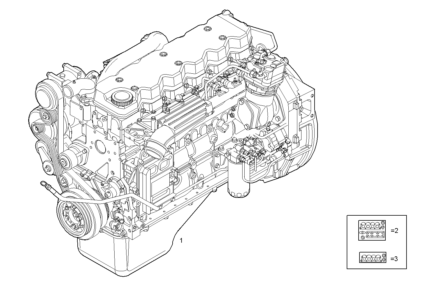 Iveco/FPT COMPLETE ENGINE