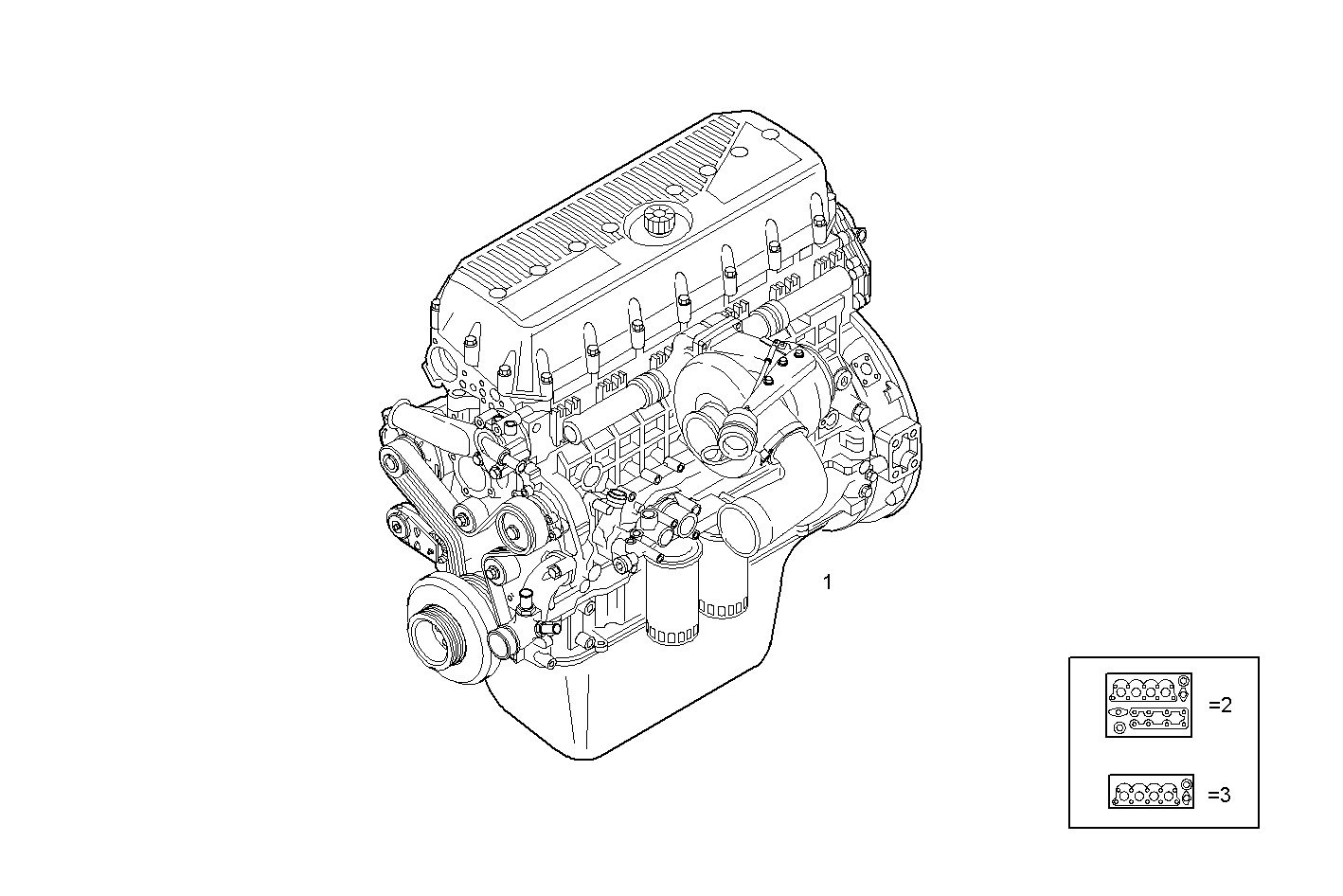 Iveco/FPT COMPLETE ENGINE