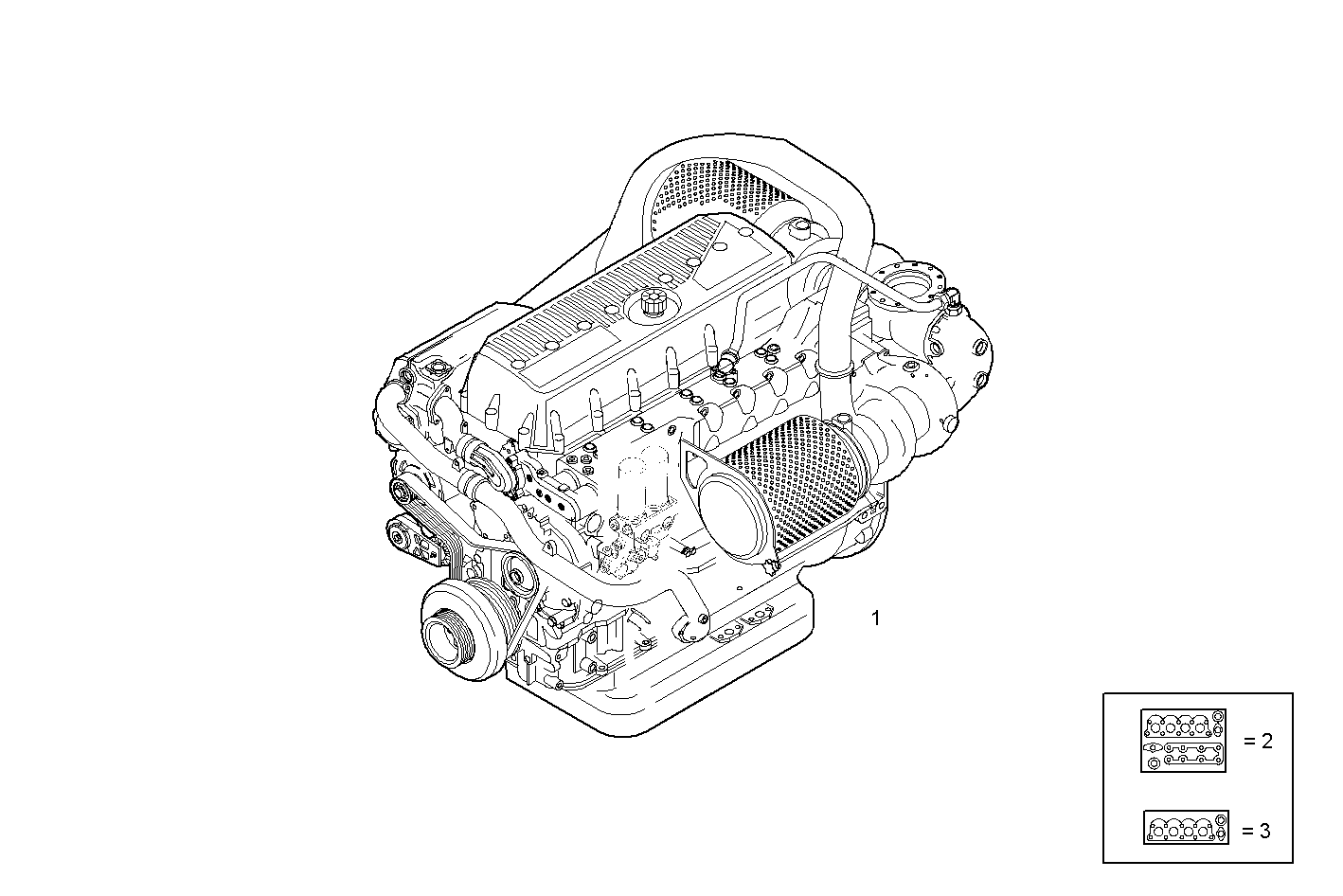 Iveco/FPT COMPLETE ENGINE