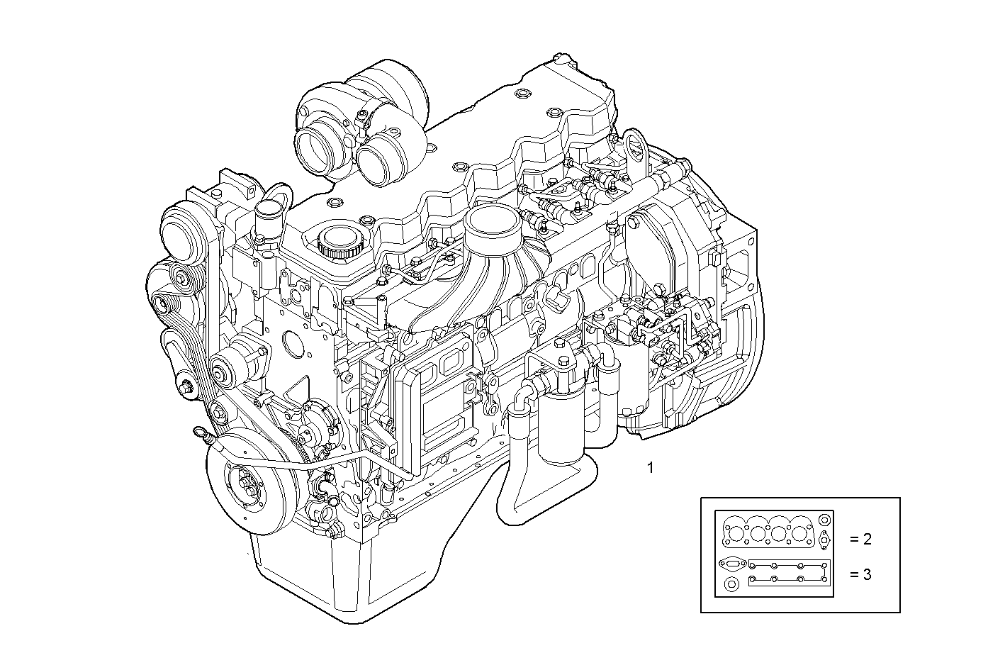 Iveco/FPT COMPLETE ENGINE