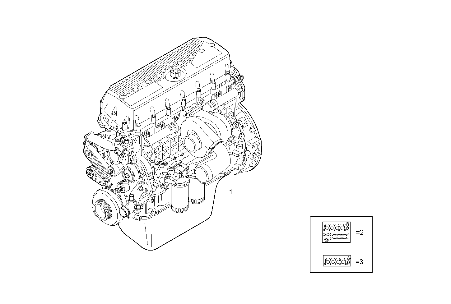 Iveco/FPT COMPLETE ENGINE