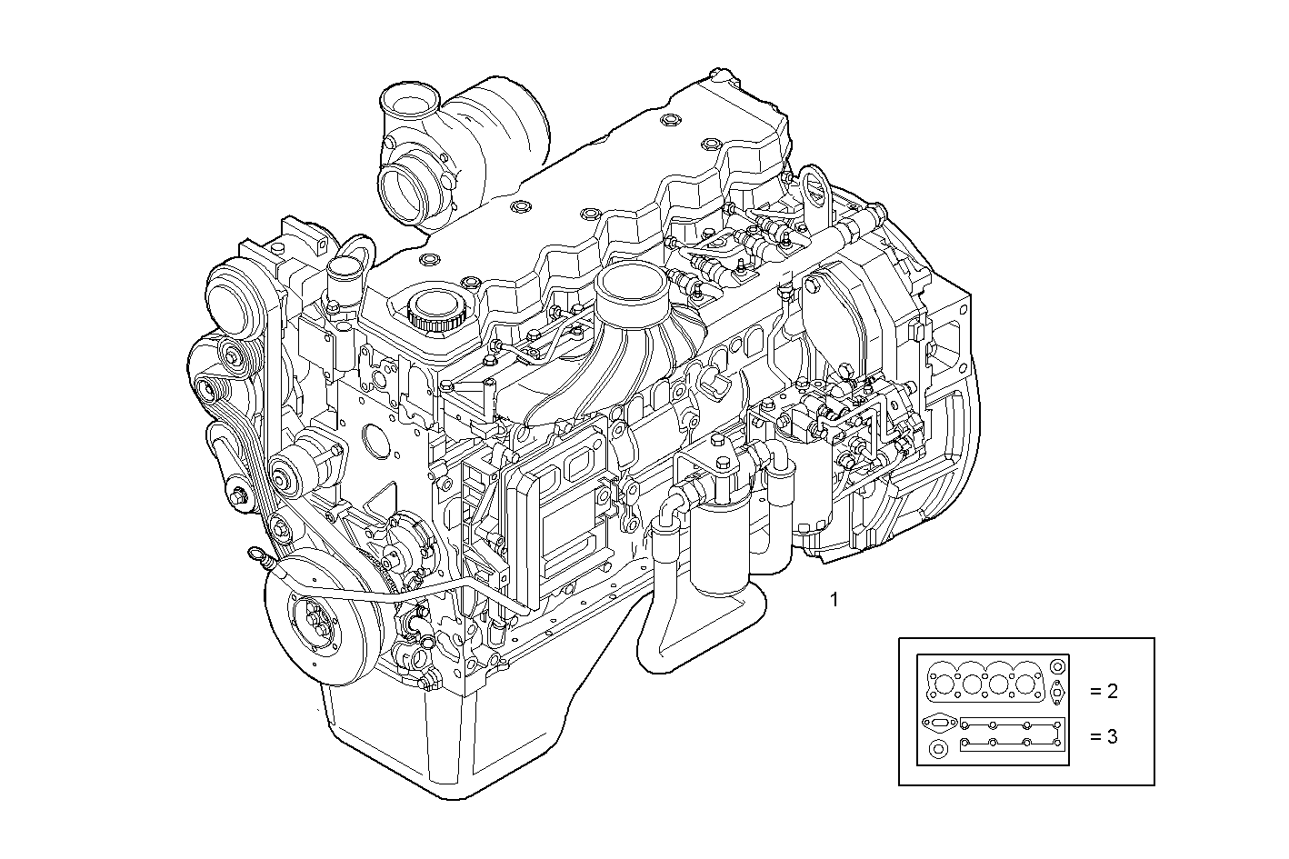 Iveco/FPT COMPLETE ENGINE