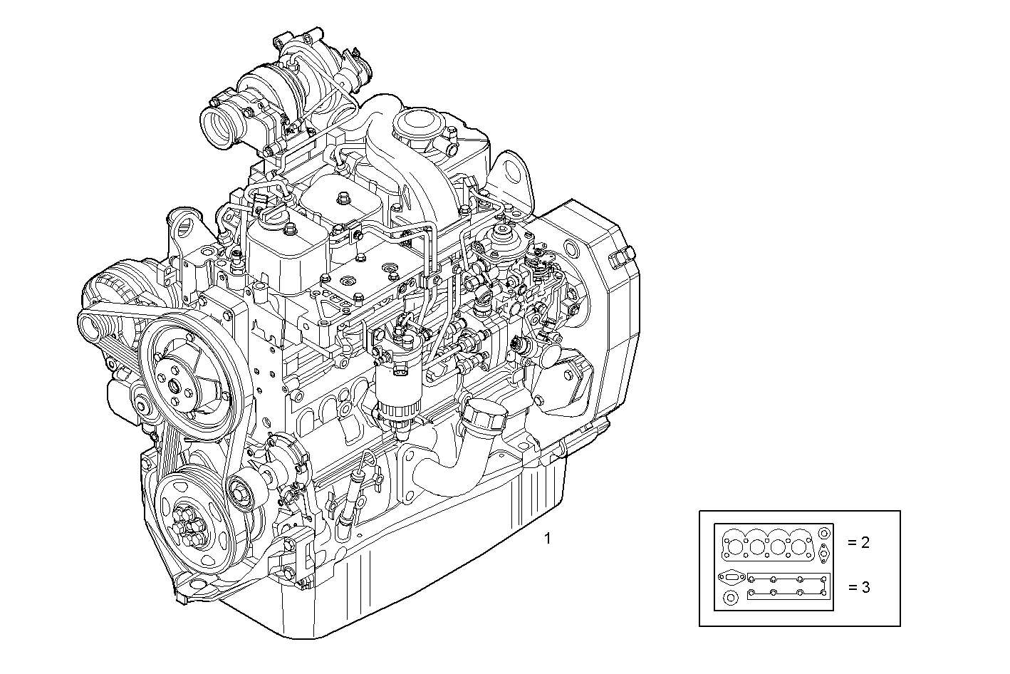 Iveco/FPT COMPLETE ENGINE