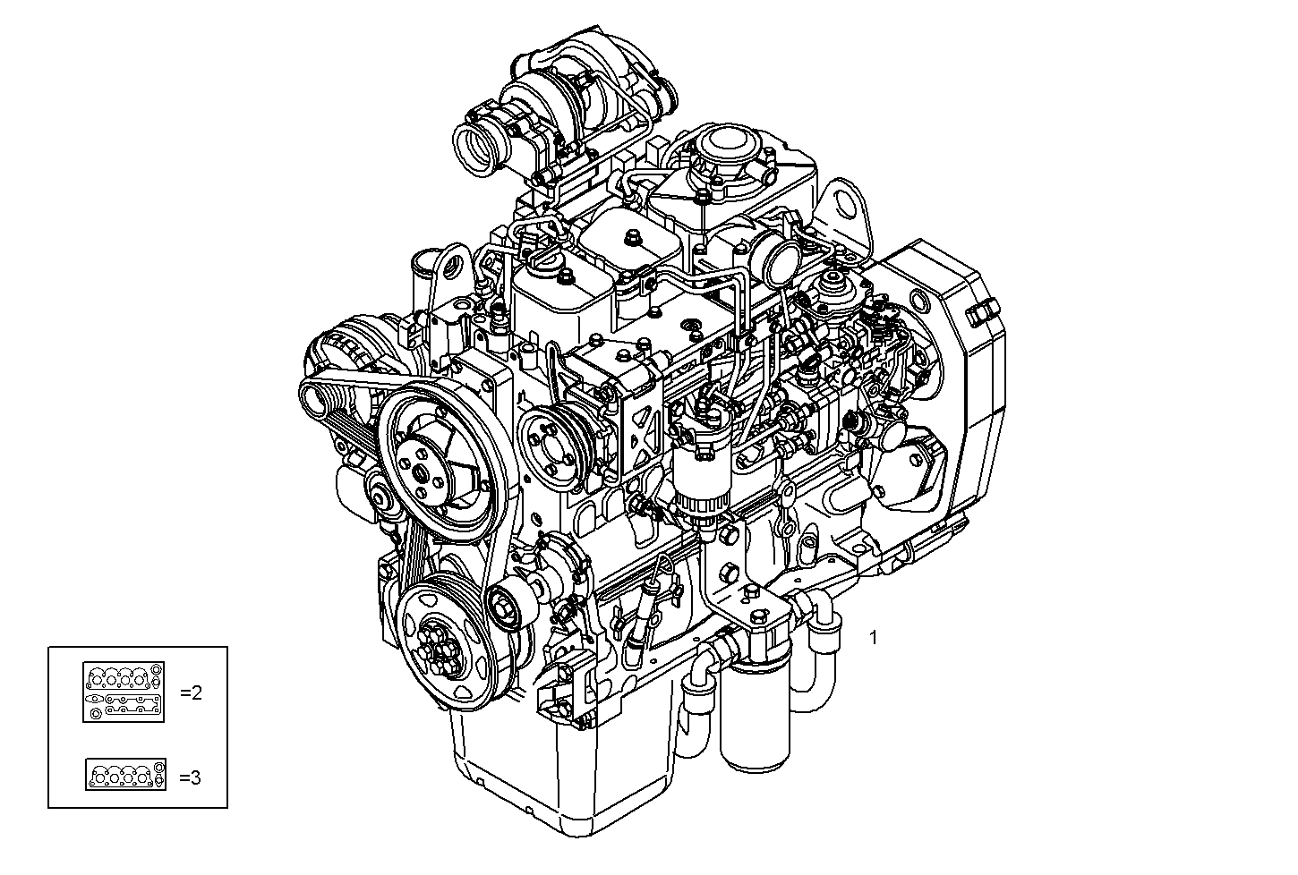 Iveco/FPT COMPLETE ENGINE