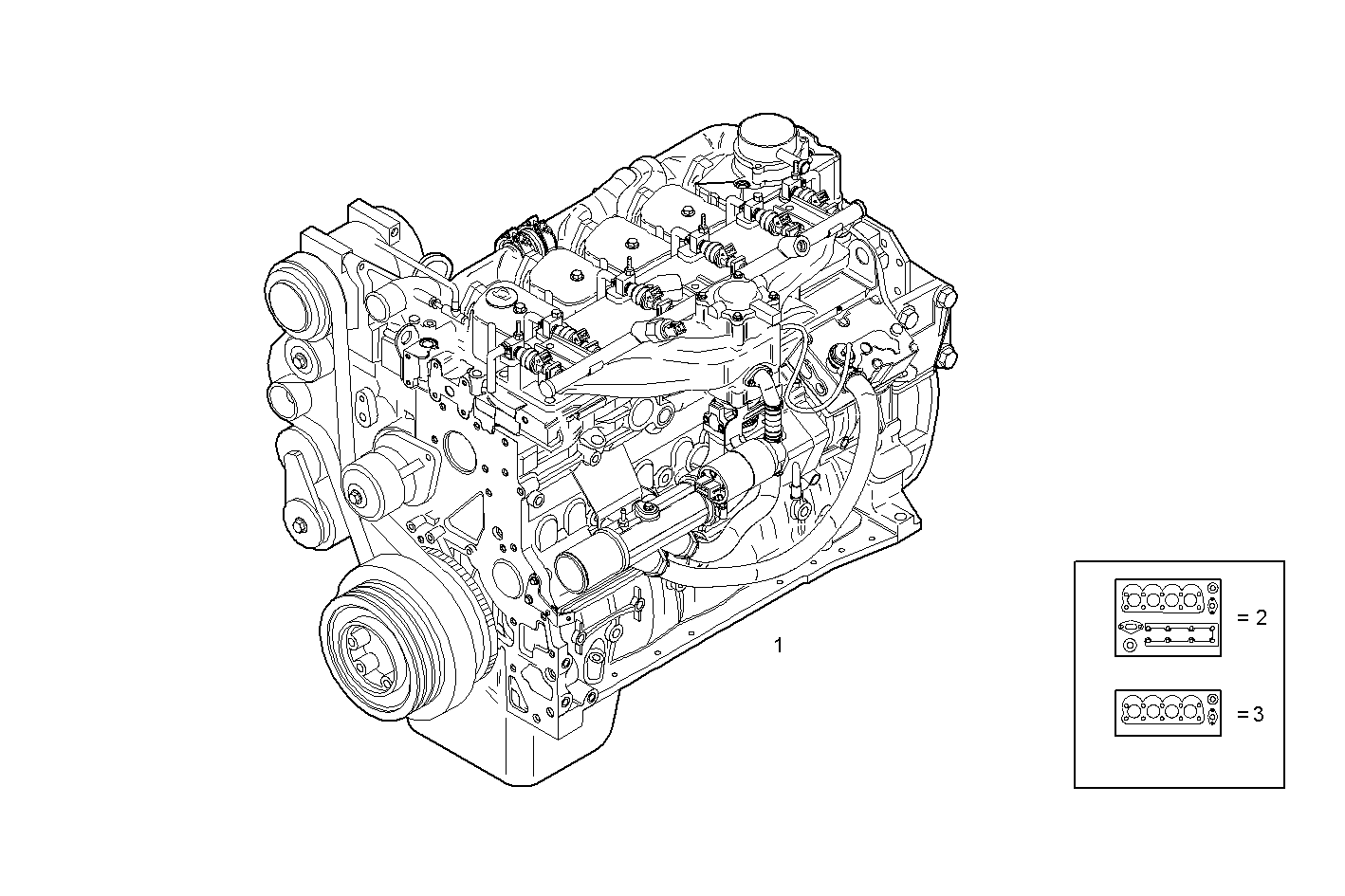 Iveco/FPT COMPLETE ENGINE