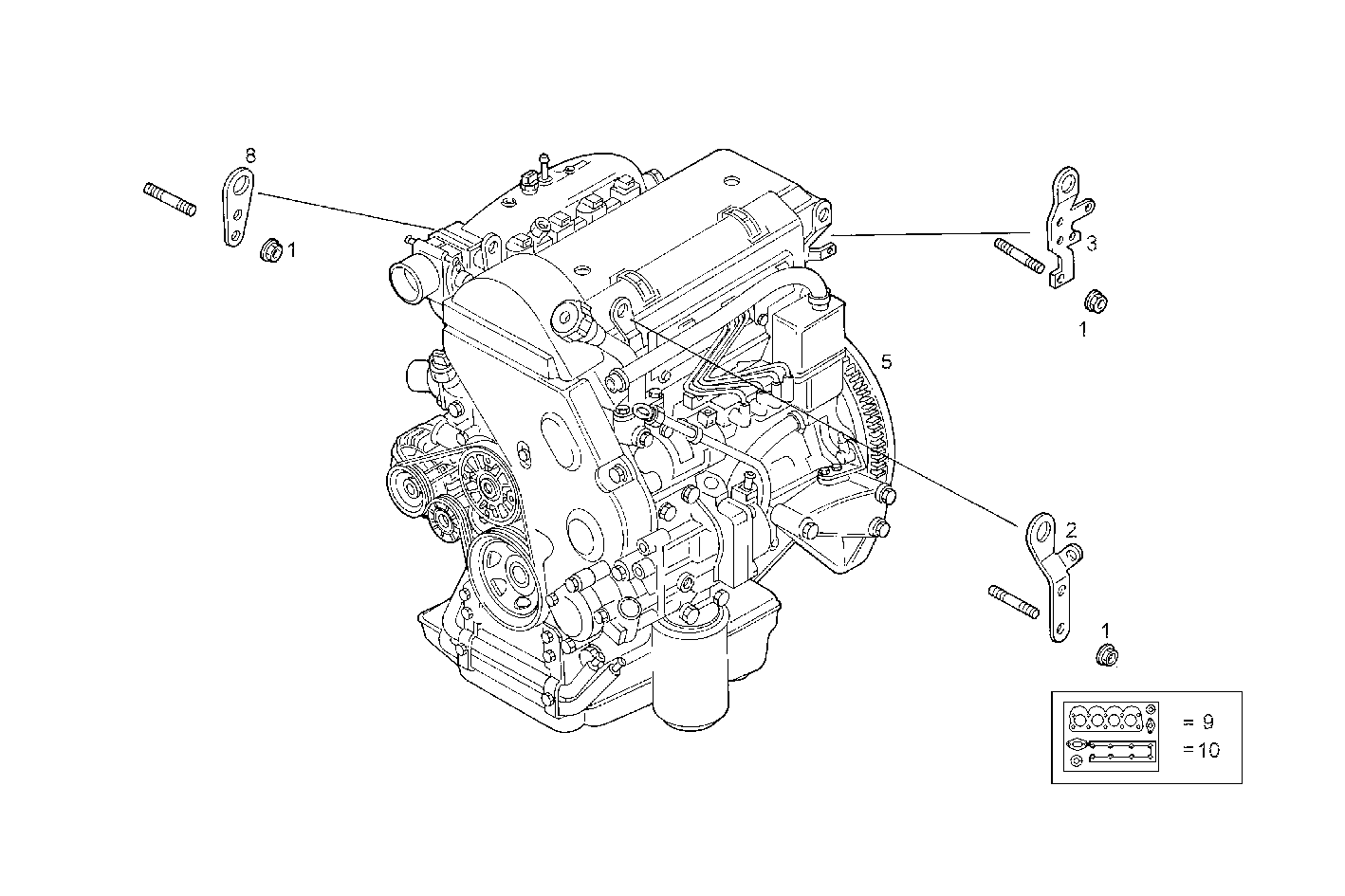 Iveco/FPT COMPLETE ENGINE