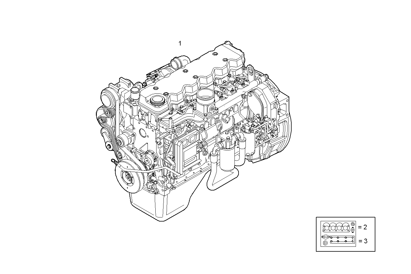 Iveco/FPT COMPLETE ENGINE