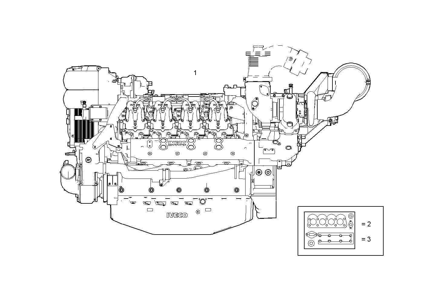 Iveco/FPT COMPLETE ENGINE