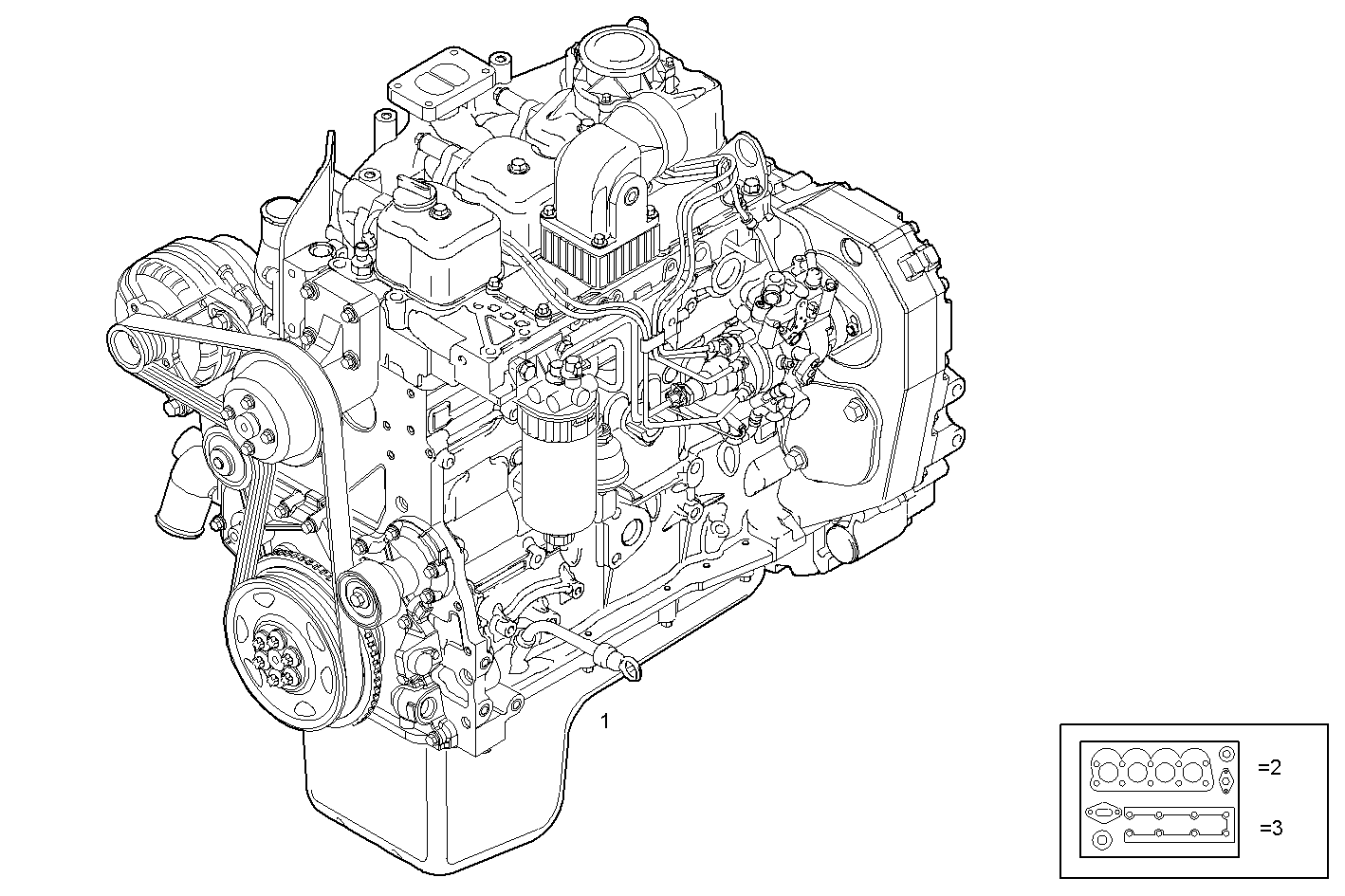 Iveco/FPT COMPLETE ENGINE