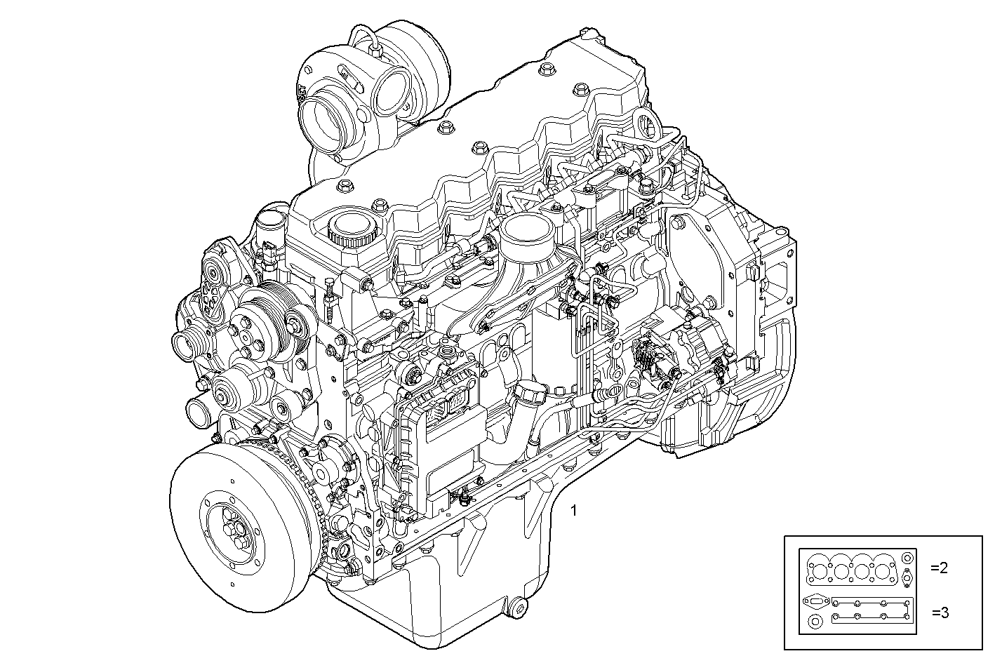 Iveco/FPT COMPLETE ENGINE