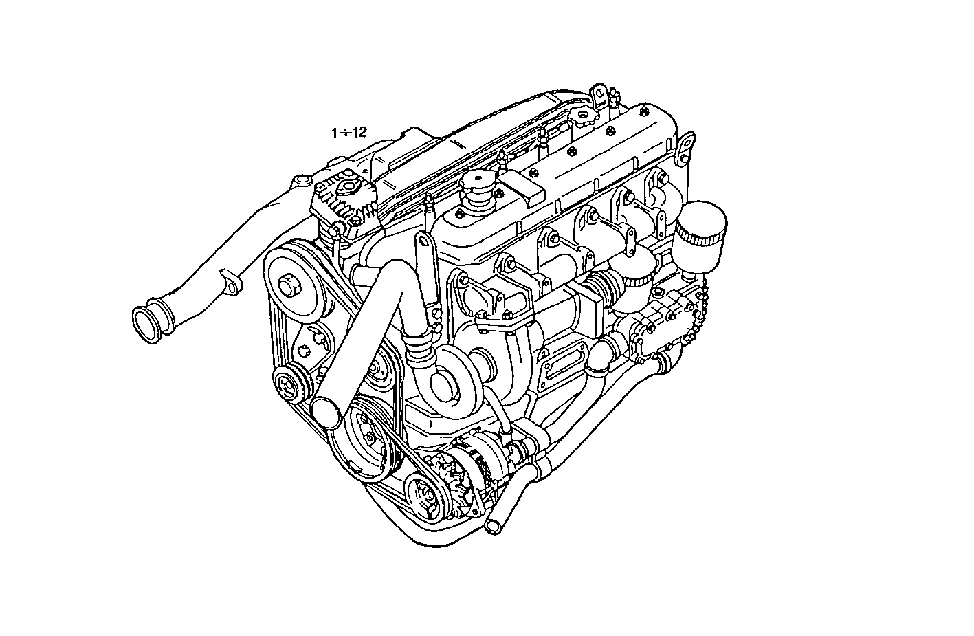 Iveco/FPT COMPLETE ENGINE