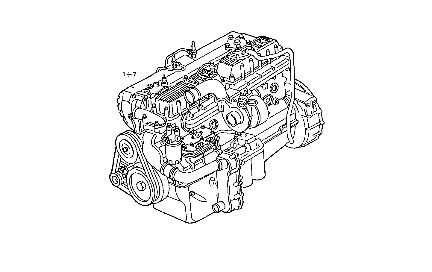 Iveco/FPT COMPLETE ENGINE